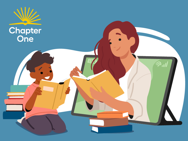 Chapter One reading cartoon
