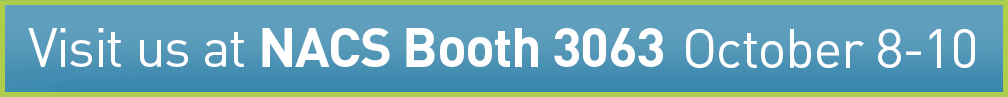 Visit us at NACS Booth 3063
