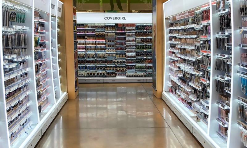 Cosmetic Aisle installation