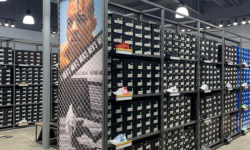 adidas retail store design