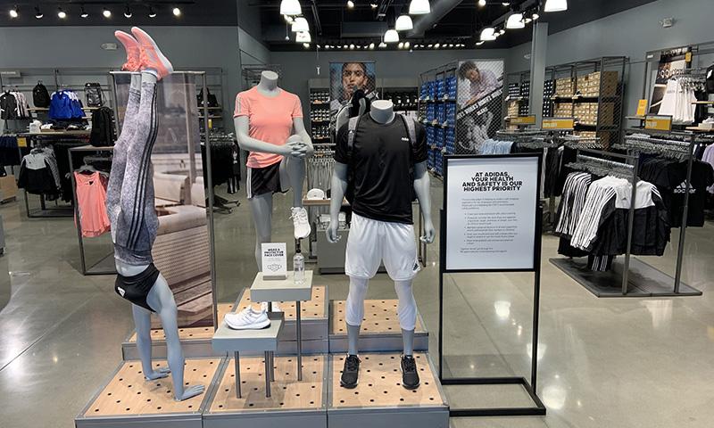 adidas retail store design