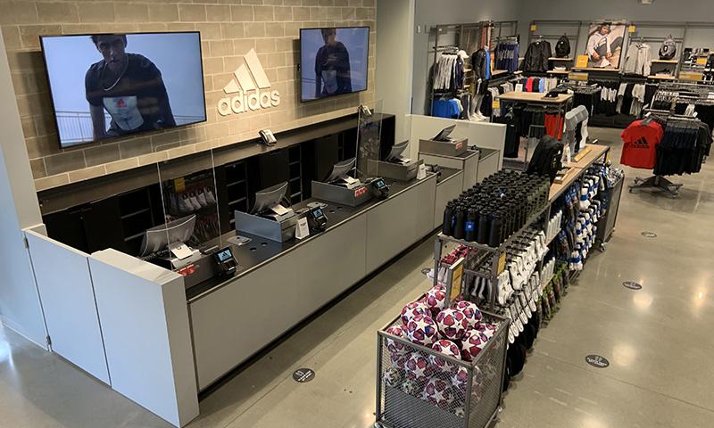 adidas retail store design