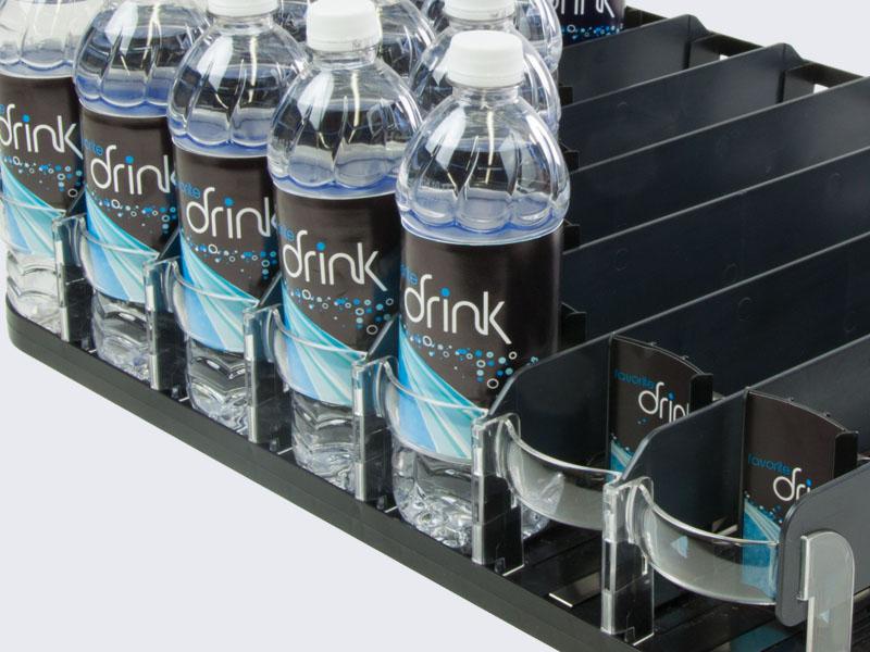 Front end cooler merchandiser